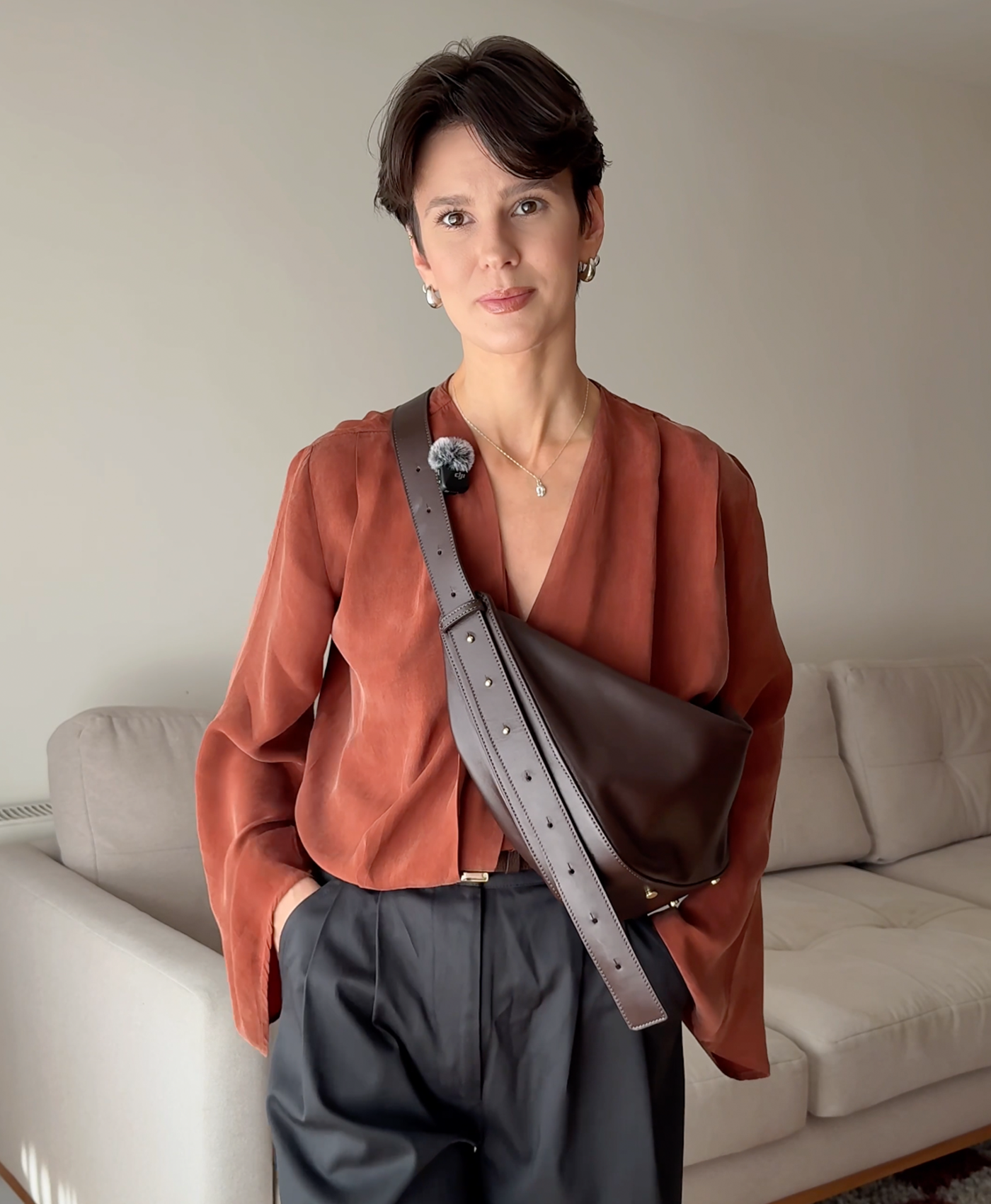 „BOBBI NERKA” GORZKA CZEKOLADA, DŁUGI WĄSKI PASEK „MINIMAL” GORZKA CZEKOLADA