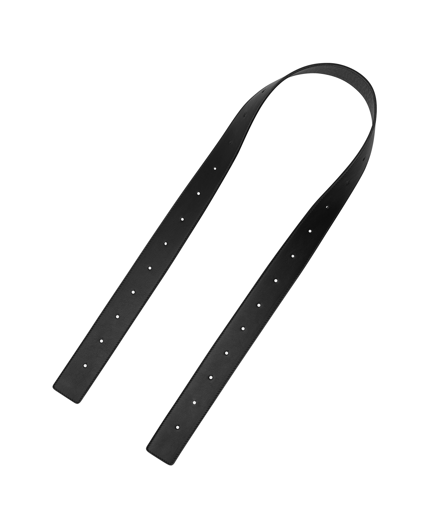 DŁUGI SZEROKI PASEK „MINIMAL” CZERŃ