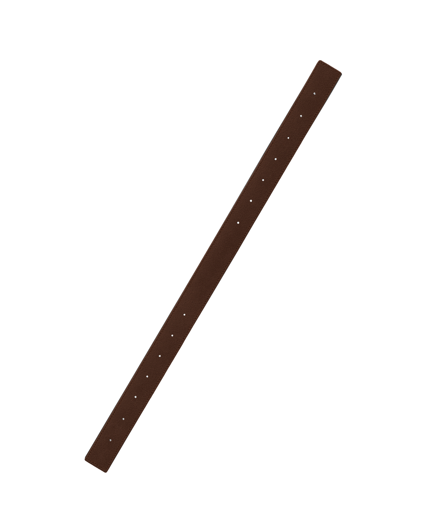 ŚREDNI SZEROKI PASEK „MINIMAL” ZAMSZ CZEKOLADA