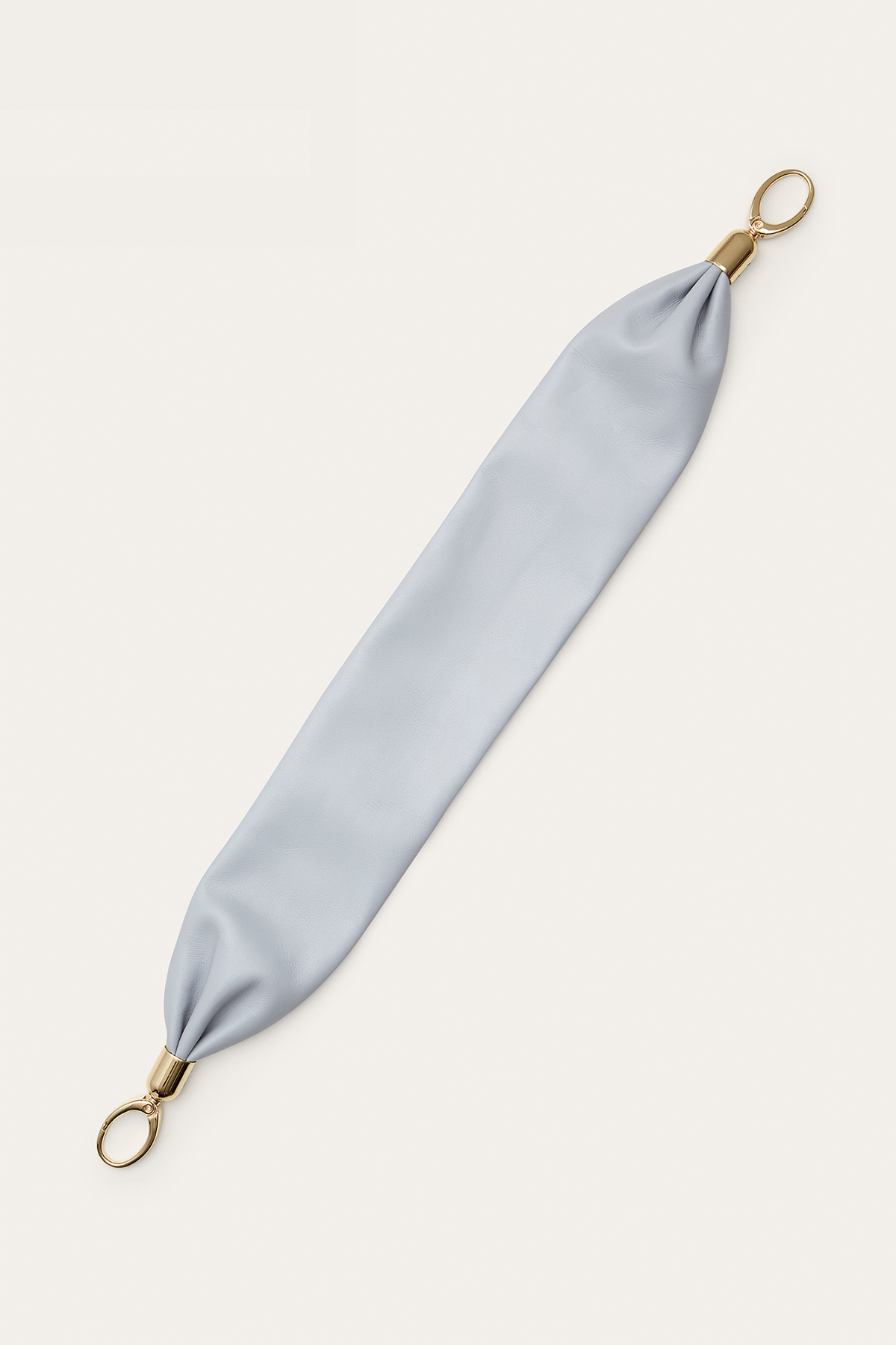 SZEROKI PASEK "ELLA" LAZUROWA MGŁA